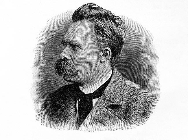 Nietzsche<br/>3 lições de vida aos olhos do filósofo.