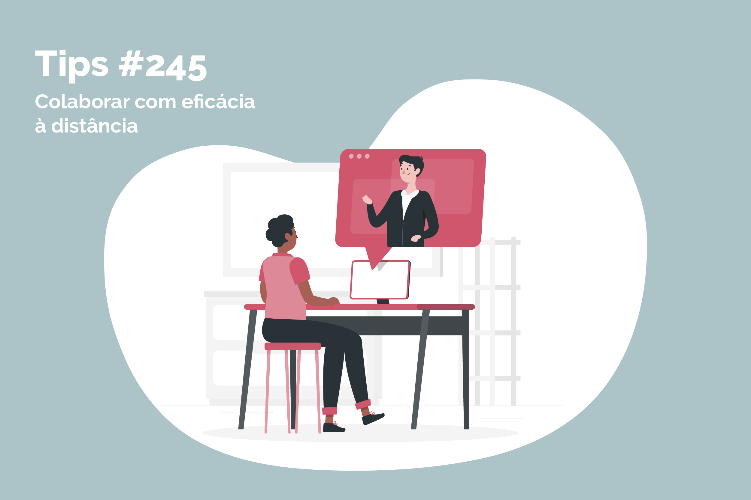 Colaborar com eficácia à distância