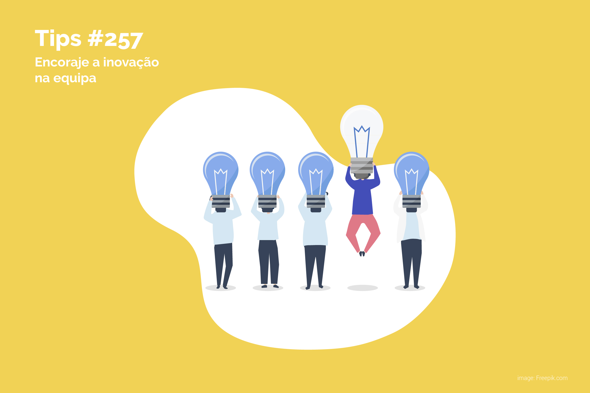 Encoraje a inovação na equipa