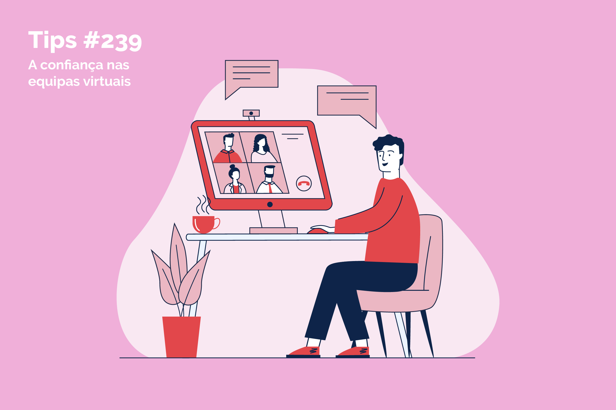 A confiança nas equipas virtuais